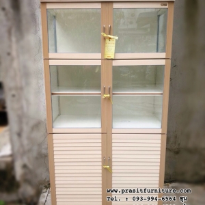 ตู้กับข้าวอลูมิเนียมล้วน