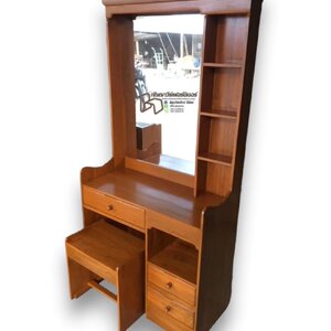 โต๊ะเครื่องแป้งราชาไม้สัก