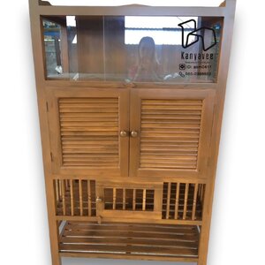 ตู้กับข้าวไม้สัก