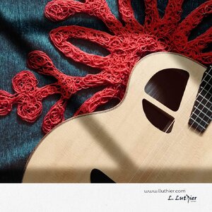 อีกหนึ่งกีต้าร์ที่เป็น Symbolic อีกหนึ่งตัวของร้านก็คือ L.luthier le guitar