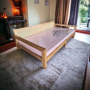 โซฟาญี่ปุ่นไม้สัก