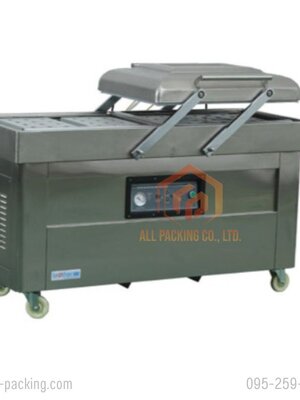 เครื่องซีลและแพ็คสูญญากาศแบบสองหลุมฝาสวิง รุ่น DZ-600/2SB