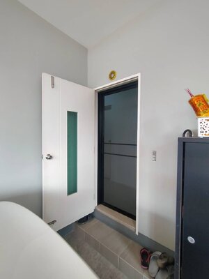 มุ้งประตูเลื่อนรางแขวน