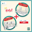 SET1 ชั้นวางพร้อมแก้วคู่ + ชั้นวางเอนกประสงค์