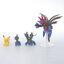 Pokemon PLAMO COLLECTION 22 SAZANDORA (HYDREIGON) EVOLUTION SET