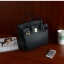 กระเป๋าหนังวัวแท้ ผู้หญิง BK style (Black)