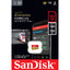 SanDisk Extreme microSDXC Card V30 U3 512GB 190MB/s R, 130MB/s W (SDSQXAV-512G-GN6MN) Mobile Gaming ,Nintendo ,GoPro ประกัน Synnex ตลอดอายุการใช้งาน