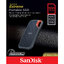 SanDisk Extreme Portable SSD, SDSSDE61 500GB, USB 3.2 Gen 2 - (SDSSDE61-500G-G25) ประกัน Synnex 5ปี [ใช้กับ iPhone15 ได้]