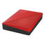 WD My Passport HDD 1TB 2TB 4TB 5TB External Harddisk ฮาร์ดดิสพกพา RED สีแดง ,USB 3.2 Gen 1 , USB A 2.0 Western Digital