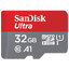SanDisk MicroSD Card 32Gb Class10 Speed 120mb/s TFCARD ใส่โทรศัพท์ รองรับการลงแอพในเมม เล่นแอพได้เร็ว ประกัน Synnex10ปี SDSQUA4-032G-GN6MN