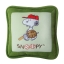หมอนอิง Snoopy (เบสบอลเขียว)
