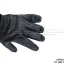 Solid Rubber Palm Coated ถุงมือถักเซฟตี้เคลือบยาง 0.85 MM สีดำ