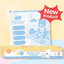 Lamoon Breast Milk Stock And Food Bag lamoon ละมุน ถุงจัดเก็บสต๊อกน้ำนม สำหรับขนาดถุงนม 8 ออนซ์ (กล่องละ 10 ใบ)