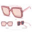 แว่นตา แฟชั่น GC style (Pink-เลนส์ปรอท)