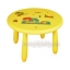 E10906 โต๊ะเขียนหนังสือเด็ก (โต๊ะกลม) สีชมพู