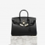 กระเป๋าหนังวัวแท้ ผู้หญิง BK style (Black)