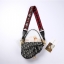 กระเป๋าหนังวัวแท้ สะพายข้าง D saddle bag (Size ใหญ่)