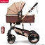 รถเข็นเด็ก Belecoo High Stand Luxury Premium Red wine CS10132