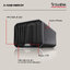 G-RAID MIRROR (SDPHH2H) External HDD, RAID with Redundancy,7200RPM Ultrastar Hard Drive Read in RAID 12TB 16TB 24TB 36TB 44TB Thunderbolt 3 (40 Gbps) USB Type-C (10Gbps) SanDisk Professional