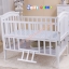 B10139(WD2) เตียงนอนไม้สีขาวครบเซ็ท