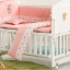 เตียงนอนเด็กไม้สีขาว (WW1) รุ่นอเนกประสงค์ปรับใช้ได้หลายฟังชันก์ B10142