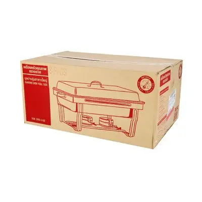 ชุดอ่างอุ่นอาหารใหญ่สเตนเลส ตราจรวด ROCKET รุ่น 100240152 ขนาด 32 x 59 x 30 ซม.