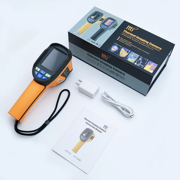 HTI, HT-03 120x90 Infrared Thermal Imager, PCB Circuit Industrial Testing Floor Heating Tube Testing Temperature Thermal Camera,