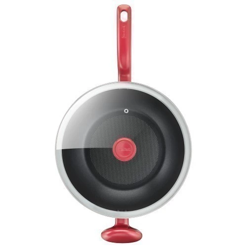 Tefal กระทะก้นลึก So Chef ก้นอินดักชั่น พร้อมฝาแก้ว ขนาด 30 ซม. รุ่น G1359495