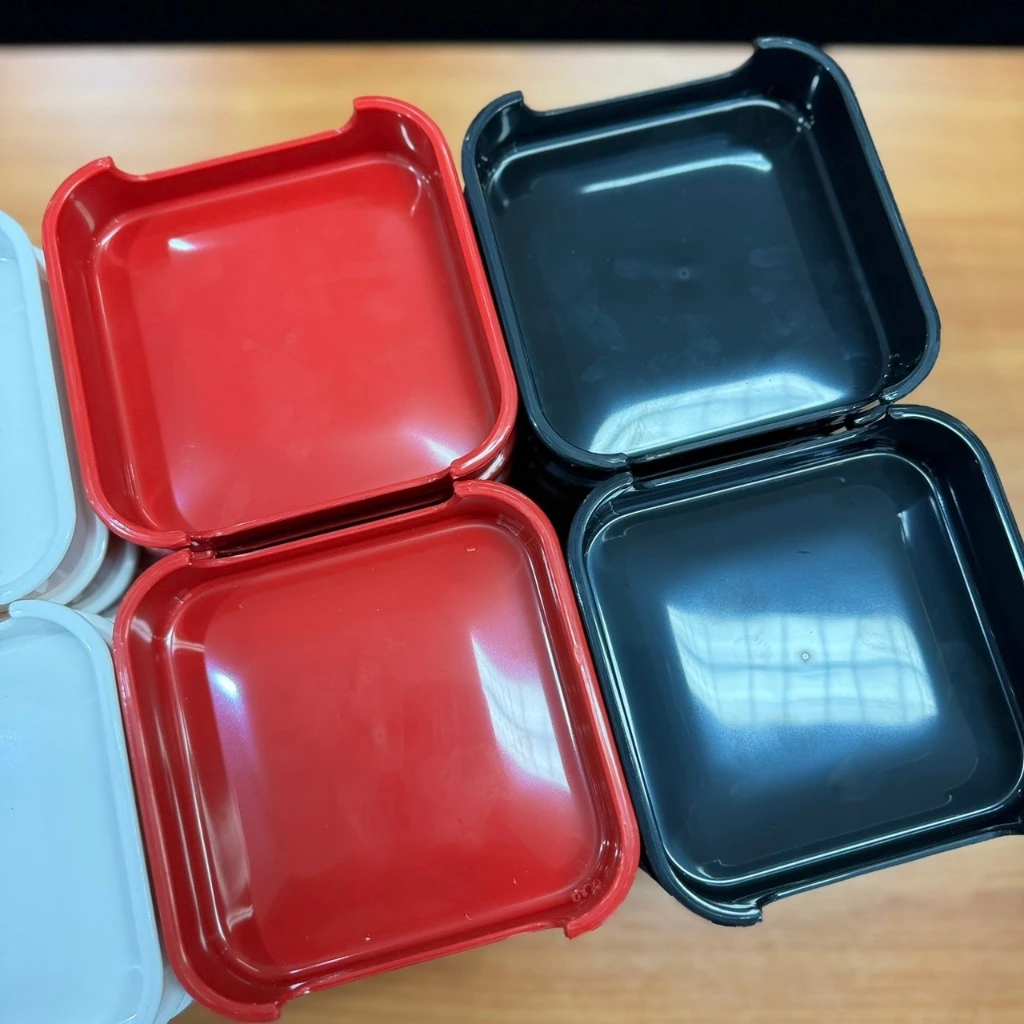 TOP (ราคาต่อชิ้น) ถาดคอนโด ถาดชาบู ถาดสุกี้ พลาสติก ABS ขนาด 5.5 นิ้ว Food Grade NO85