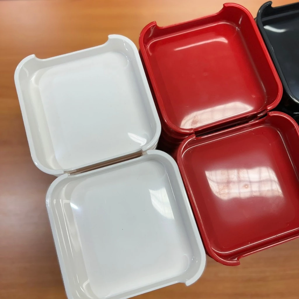 TOP (ราคาต่อชิ้น) ถาดคอนโด ถาดชาบู ถาดสุกี้ พลาสติก ABS ขนาด 5.5 นิ้ว Food Grade NO85