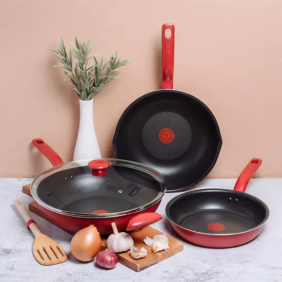 Tefal กระทะ So Chef กระทะก้นลึก ขนาด 24 ซม.