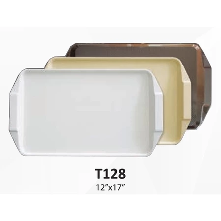 Figure ถาดเสริฟพลาสติก ABS ขนาด 12x17 นิ้ว T128